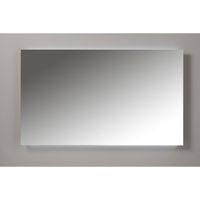Badkamerspiegel Xenz Garda 80x70cm met Ledverlichting Boven- en Onderzijde en Spiegelverwarming