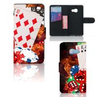 Samsung Galaxy A3 2017 | Wallet Case | met Pasjes | Casino Samsung Galaxy A3 2017 | Wallet Case | met Pasjes | Casino
