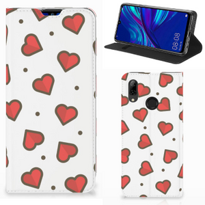 Huawei P Smart (2019) Hoesje met Magneet Hearts