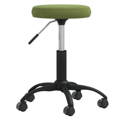 VidaXL Massagekruk fluweel lichtgroen