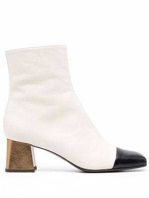Chie Mihara bottines Volkiria en cuir - Blanc