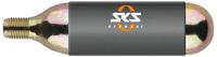 SKS GERMANY CO₂ -Cartridge rubberized with Thread 16g