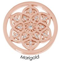Quoins QMB-38L-R Black Label Marigold staal rosekleurig Large