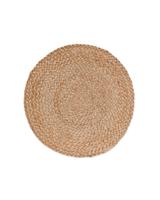 HEMA Gevlochten placemat jute - Ø 34 cm (naturel)