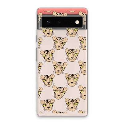 Tijger: Google Pixel 6 Transparant Hoesje
