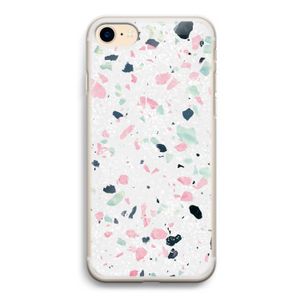 Terrazzo N°3: iPhone 7 Transparant Hoesje