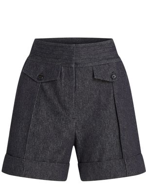 Karl Lagerfeld x Amber Valletta short Denim Look - Noir