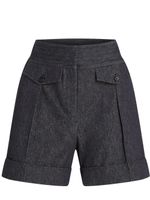 Karl Lagerfeld x Amber Valletta short Denim Look - Noir