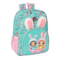 Schoolrugzak Na!Na!Na! Surprise Bunny Roze Turkoois 33 x 42 x 14 cm