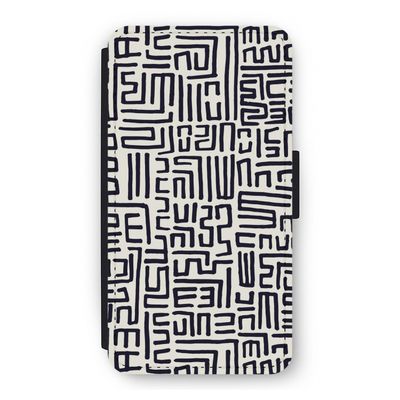 Moroccan Print: iPhone 11 Pro Flip Hoesje