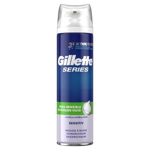 Gillette Series scheerschuim gevoelige huid (250 ml)