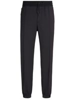 Zegna pantalon de jogging High Performance en laine - Noir - thumbnail