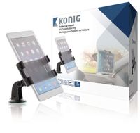 König KNM-FCTM11 Tablet Autohouder 360 ° Draai- En Kantelbaar 0.7 Kg König KNM-FCTM11 Tablet Autohouder 360 ° Draai- En Kantelbaar 0.7 Kg