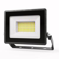 Stratos - LED Breedstraler 30 Watt 2505 Lumen - 4000K Neutraal wit licht - IP65 waterdicht - 15cm Kabel - Schijnwerper