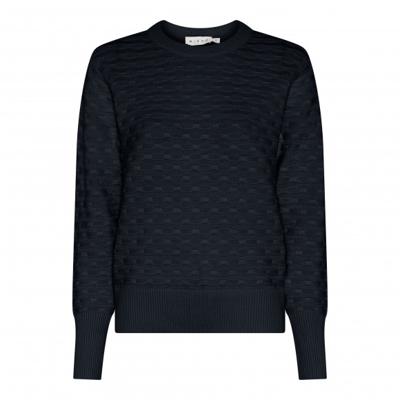 micha - Blauw | Dames | Trui | Blauw | XXL | regular | Kamst mode