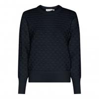 micha - Blauw | Dames | Trui | Blauw | XXL | regular | Kamst mode