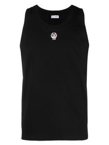 Dolce & Gabbana logo-embroidered tank top - Noir