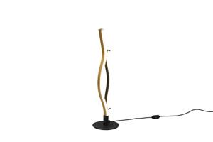 Trio TafellampBlaze zwart met goud - 541210208