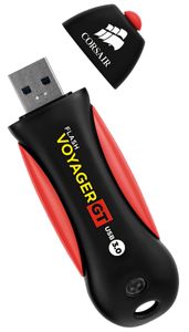 Corsair Voyager GT USB flash drive 256 GB USB Type-A 3.2 Gen 1 (3.1 Gen 1) Zwart, Rood