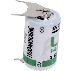 Saft LS 14250 3PF Speciale batterij 1/2 AA U-soldeerpinnen Lithium 3.6 V 1200 mAh 1 stuk(s)