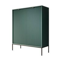 Meubella Dressoir Navil - Groen - 104 cm - Hoog - thumbnail