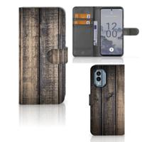Nokia X30 | Book Style Case | Steigerhout