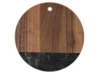 SILVERCREST Snijplank (rond donker)
