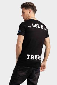 In Gold We Trust The Pusha T-Shirt Heren Zwart - Maat XS - Kleur: Zwart | Soccerfanshop