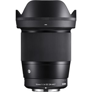 Sigma 16mm F1.4 DC DN | C MILC Groothoeklens Zwart