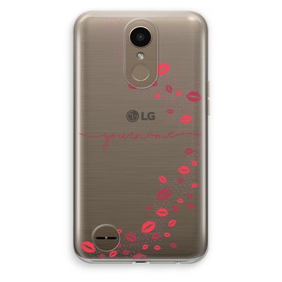 Kusjes: LG K10 (2017) Transparant Hoesje