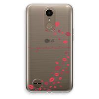 Kusjes: LG K10 (2017) Transparant Hoesje
