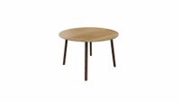 Tafel 9311 rond - 80 cm. - Zwart - Toscaans noten - Beuken wenge - thumbnail