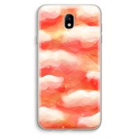 Lichte Wolken: Samsung Galaxy J7 (2017) Transparant Hoesje