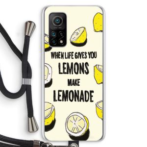 Lemonade: Xiaomi Mi 10T 5G Transparant Hoesje met koord