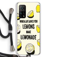 Lemonade: Xiaomi Mi 10T 5G Transparant Hoesje met koord