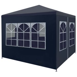 VidaXL Partytent 3x3 m blauw