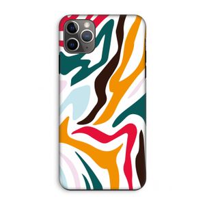 Colored Zebra: iPhone 11 Pro Max Tough Case