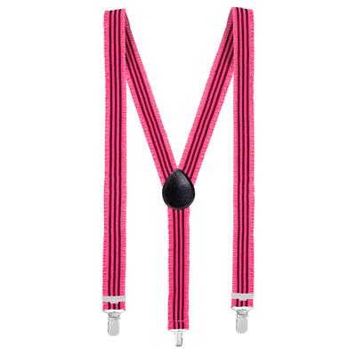 Bretels Ruches neon roze