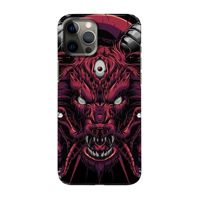 Hell Hound and Serpents: Volledig geprint iPhone 12 Pro Max Hoesje