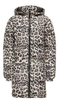 Kids ONLY winter winterjas meisjes - bruin - KogDalia - puffer