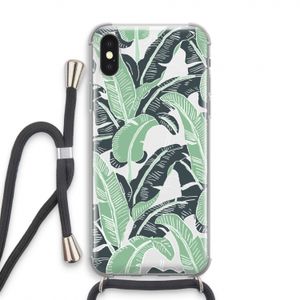 This Sh*t Is Bananas: iPhone XS Transparant Hoesje met koord