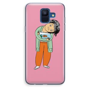 Visknuffel: Samsung Galaxy A6 (2018) Transparant Hoesje
