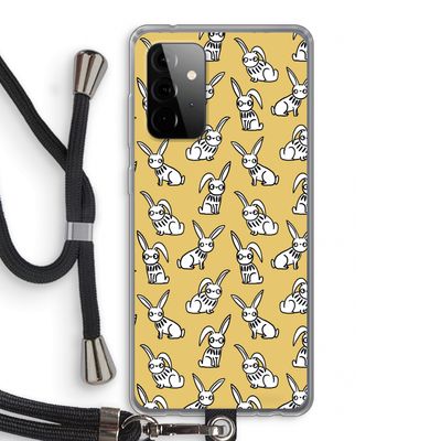 Haas: Samsung Galaxy A72 5G Transparant Hoesje met koord