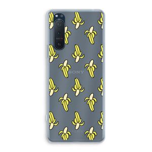 Bananas: Sony Xperia 5 II Transparant Hoesje