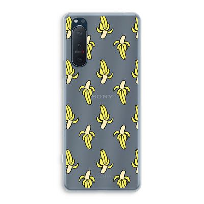 Bananas: Sony Xperia 5 II Transparant Hoesje