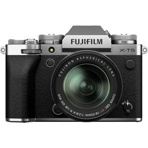 Fujifilm X -T5 Kit XF18-55m silber