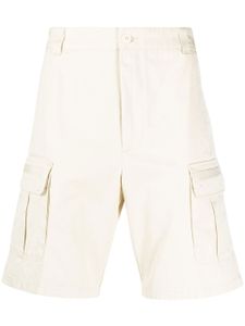 Diesel short en coton à logo brodé - Tons neutres