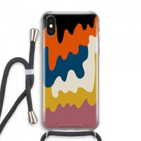 Baar A: iPhone XS Max Transparant Hoesje met koord