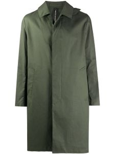 Mackintosh manteau MANCHESTER à simple boutonnage - Vert