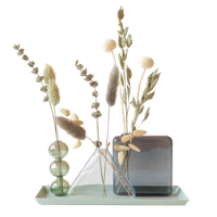 Dried Beauty - droogbloemen met vaasjes